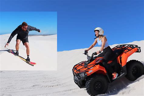 Quadbiking Sandboarding Combo