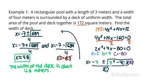 Quadratic equation word problems