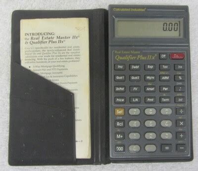 Get Accurate Calculations with Qualifier Plus IIX Calculator – Perfect Tool for Real Estate Professionals