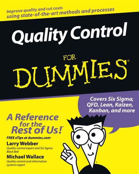 Quality Control For Dummies