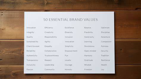 Quality brand values