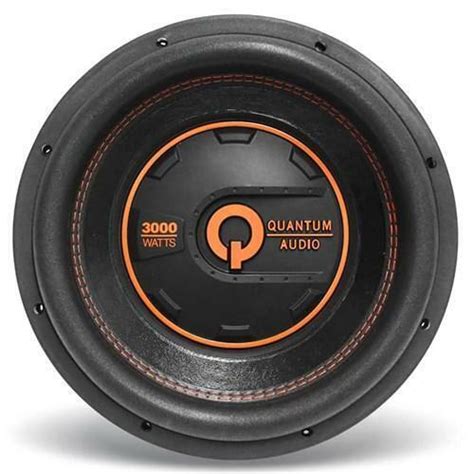 Unleash Your Inner Audiophile with Quantum Audio's Power-Packed 12 3000 Watts Subwoofer