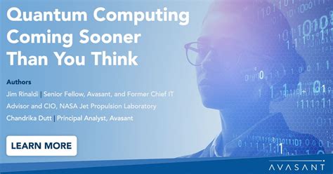 Quantum computing coming sooner than you think