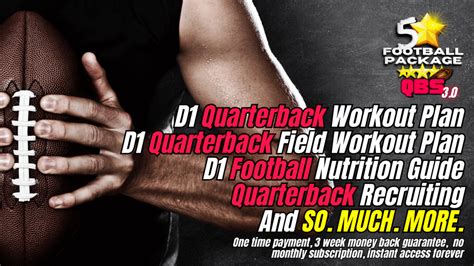Quarterback Strength Training Program: Build Elite Power