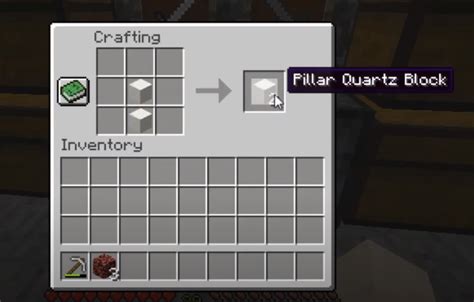 Quartz Pillar Crafting Recipe