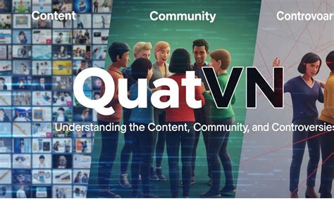 Quatvn platform interface showing community features