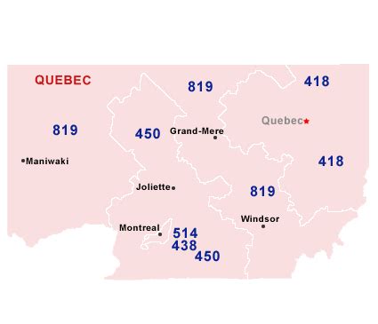 Business Sell Canada Eastern Quebec Postal Codes