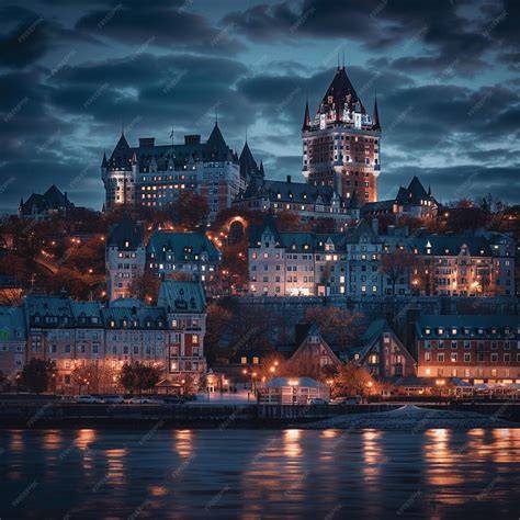 Quebec City night view