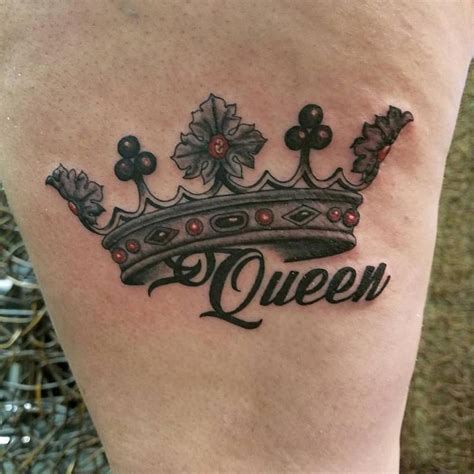50 Attractive Queen Tattoos Designs for Women (2018
