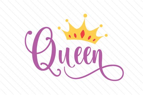 Download Queen 1 SVG File - SVG Design Silhouette Free PSD Mockups