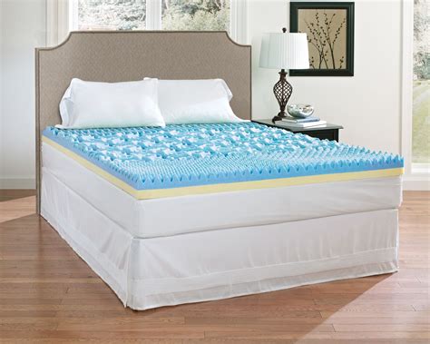 Queen Bed Memory Foam Mattress Topper