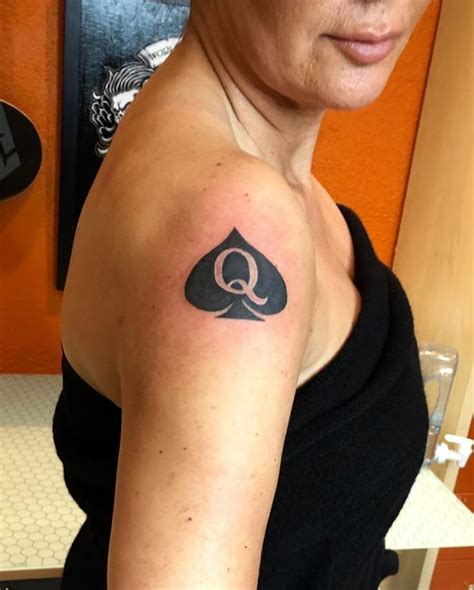 Queen Of Spade Tattoo