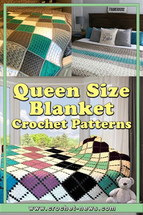Queen Size Blanket Crochet Pattern