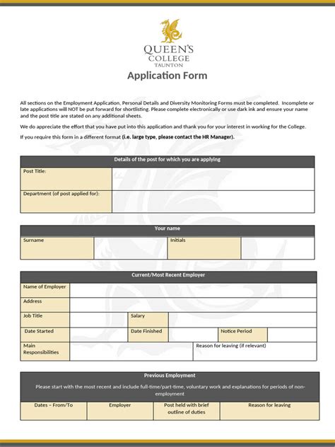 Queens College Job Posting