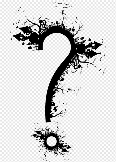 Question Mark in a Haunted house