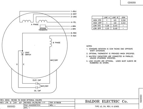 Question and answer Baldor Motor Wiring Made Easy: 10HP 220V Start Capacitor Connection Guide