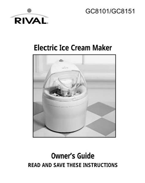 Question and answer Churn Up Delight: Your Ultimate Rival Ice Cream Maker Manual for Sweet Success!