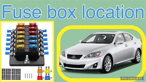 Question and answer Luxe Clues: Unveiling the 2012 Lexus IS250 Fuse Box Map!
