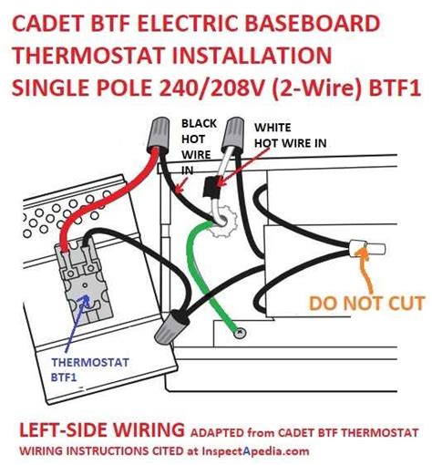 Question and answer Mastering 240V Baseboard Heater Thermostat Wiring: A Visual Guide!