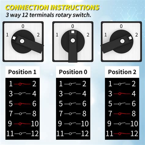 Question and answer Mastering Connections: Ultimate Guide to 2 Pole 6 Way Rotary Switch Wiring!