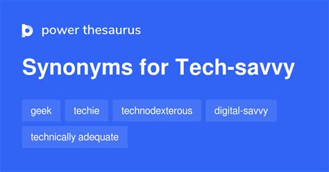 Question and answer Tech Whiz Thesaurus: 15 Synonyms for Tech-Savvy in the Digital Realm!
