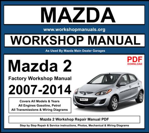 Question and answer Unlock DIY Magic: 2005 Mazda 2 Repair Manual 116099 for Expert Fixes!