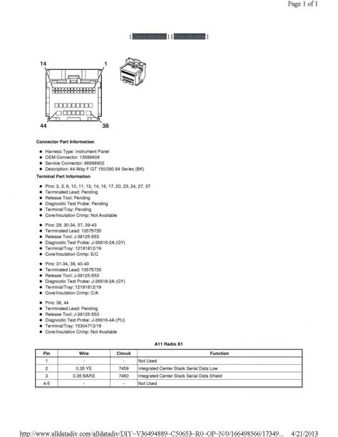 Question and answer Unlock the Beats: 2013 Malibu Stereo Wiring Diagram Demystified!