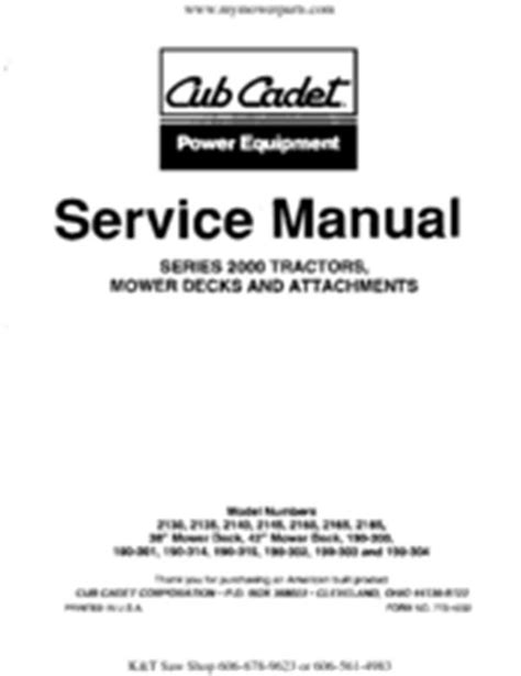 Question and answer Unlocking Power: 1999 Cub Cadet 2185 Wiring Secrets Revealed!
