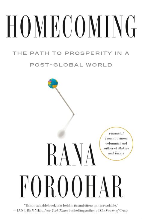 Question and answer Unlocking Prosperity: Homecoming in a Post-Global Era