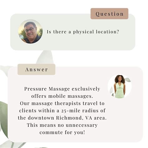 Questions About Mobile Massages