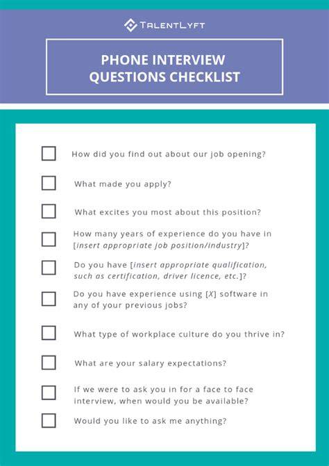 Questions To Ask On A Phone Interview