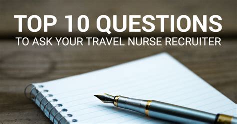 Questions To Ask Travel Nurse Recruiter