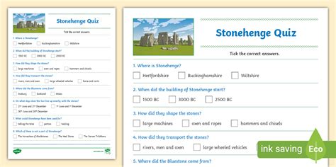 Questions about Stonehenge
