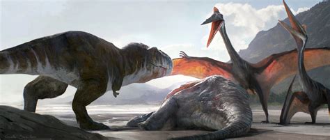Quetzalcoatlus Vs Trex