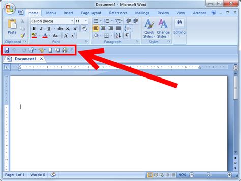 Memaksimalkan Penggunaan Quick Access Toolbar pada Microsoft Word