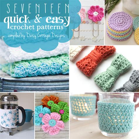 Quick And Easy Crochet Patterns