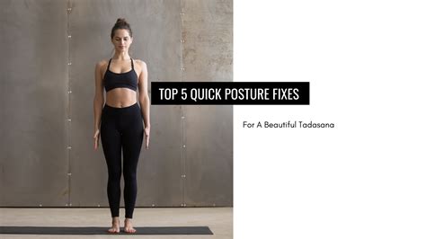 Quick Appearance Fixes and Posture Correction