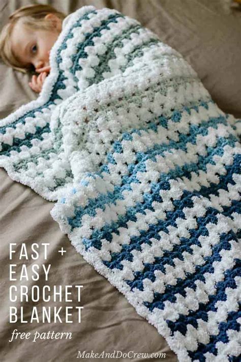 Quick Baby Blanket Crochet