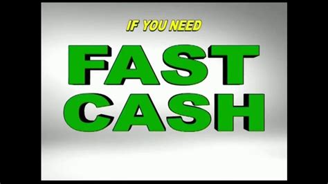 Quick Cash Commercial