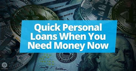 Quick Cash Personal Loans