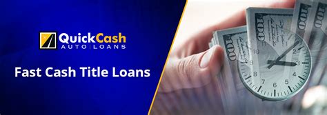 Quick Cash Title Loans