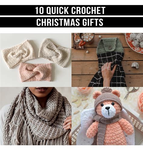Quick Crochet Christmas Gifts