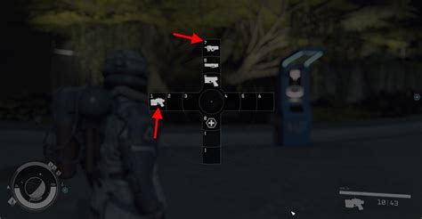 Quick Equip and Switch Using the Weapon Wheel