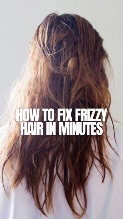 Quick Fixes for Frizzy Hair Days