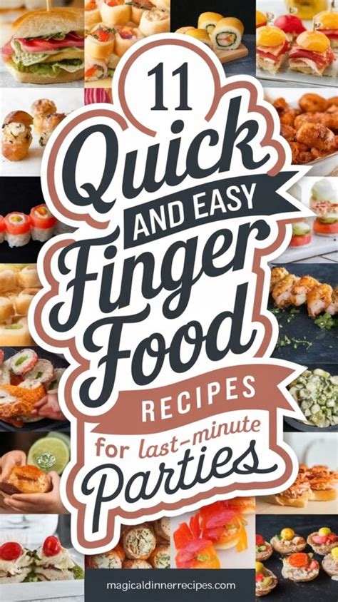 Quick Fixes for Last-Minute Parties