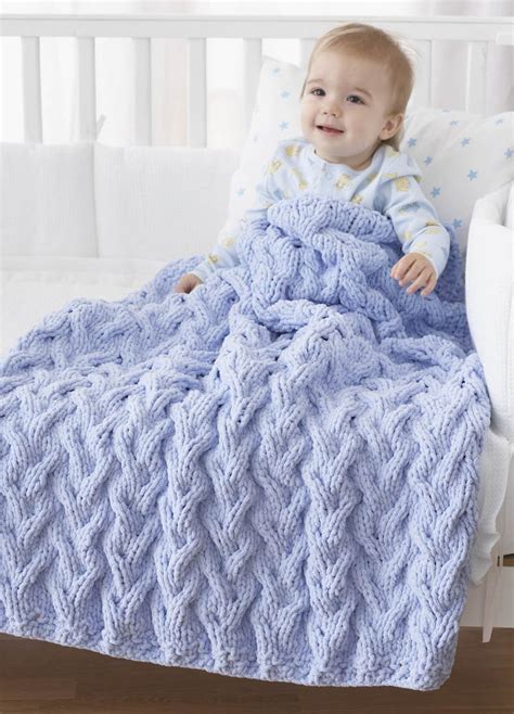 Quick Knit Baby Blanket Pattern