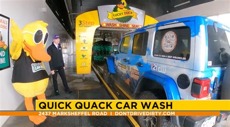 Quick Quack Car Wash Ceramic Duck,