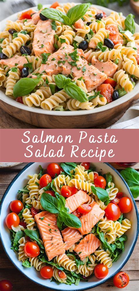 Quick Salmon Pasta Salad