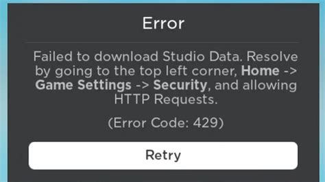 Quick Steps To Fix Roblox Error Code 429[Updated 2022 
