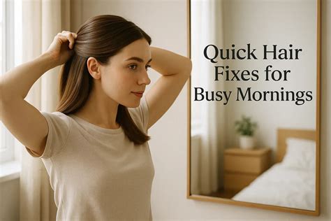 Quick Styling Tricks for Busy Mornings